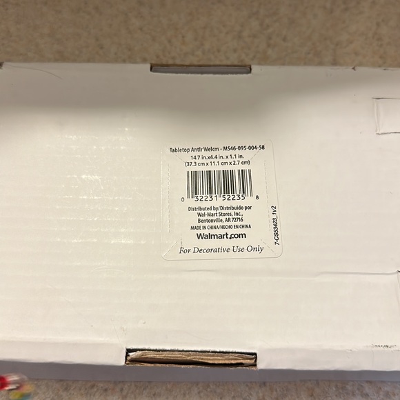 Deer Antler’s Welcome Sign - Picture 2 of 3